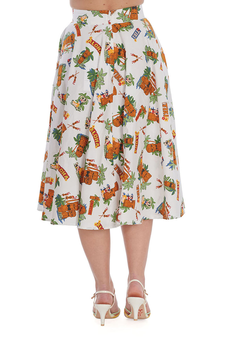 Tiki Club Swing Skirt