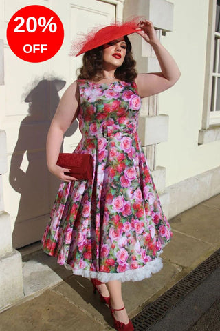 Lola Floral Swing Dress