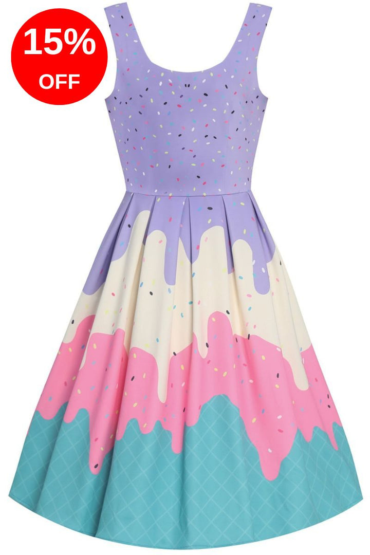 Amanda Dress: Ice cream