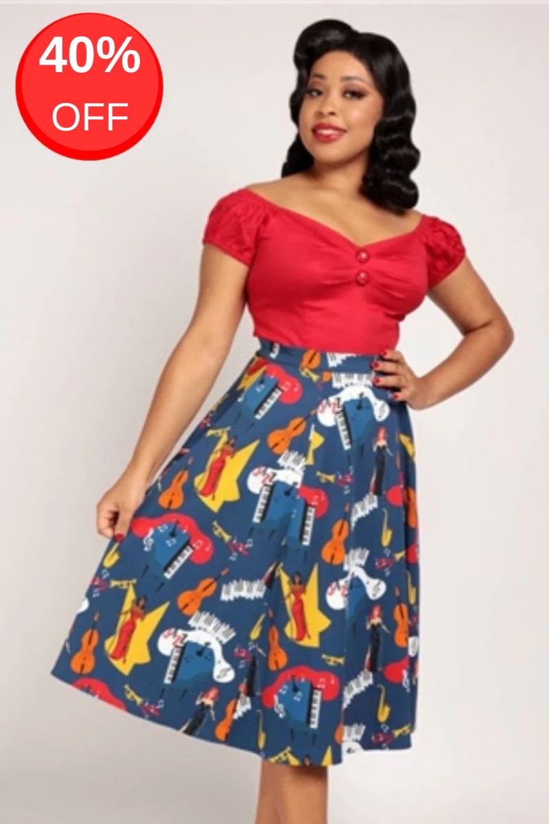 Matilde Jazz Swing Skirt