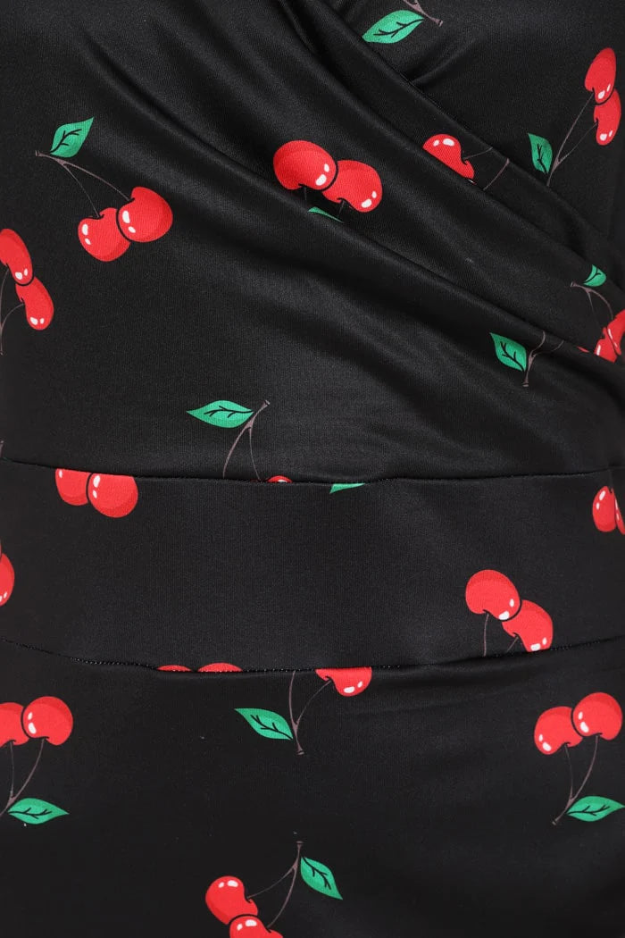 Elsie Dress - Rockabilly Cherry