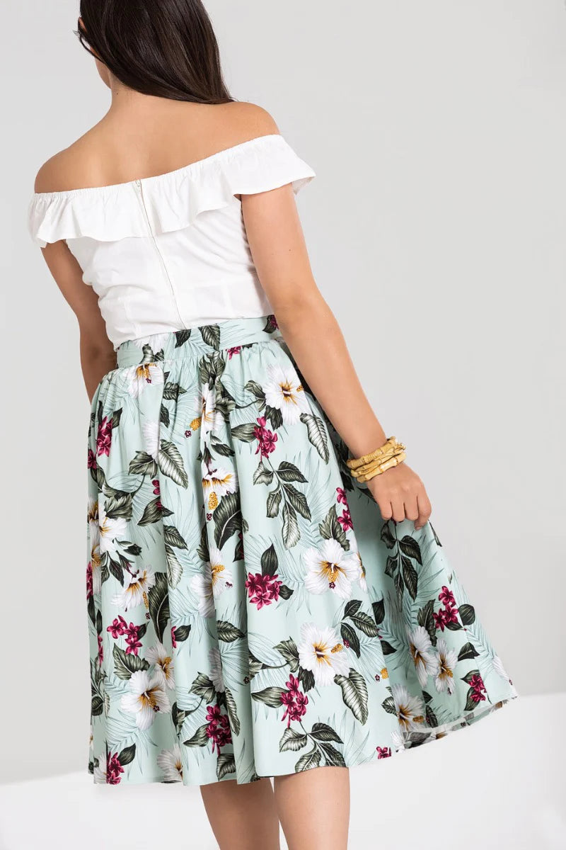 Tahiti Skirt: Green