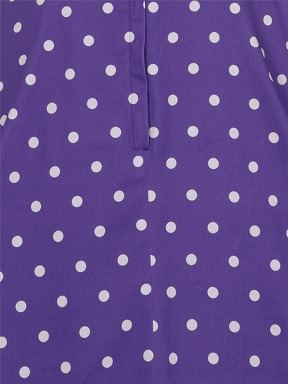 Dolores Pretty Polka Doll Dress: Purple