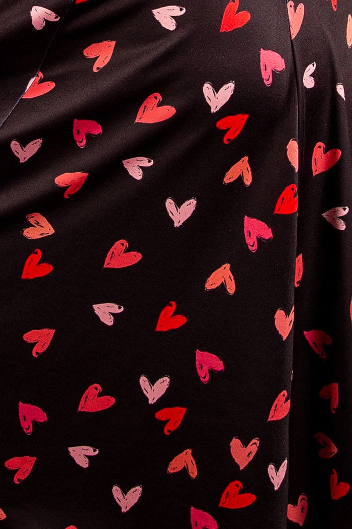 Lyra Mini Dress: Confetti Hearts