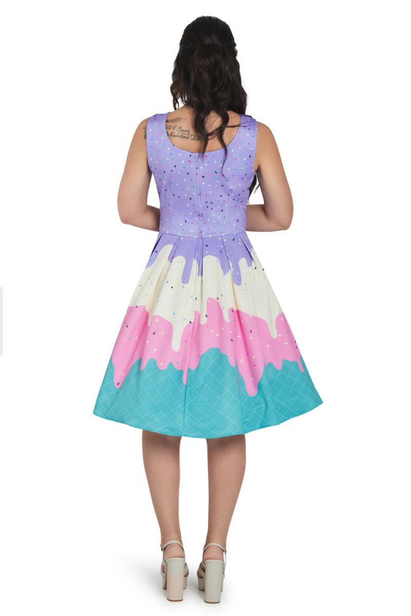 Amanda Dress: Ice cream