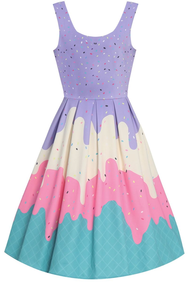 Amanda Dress: Ice cream