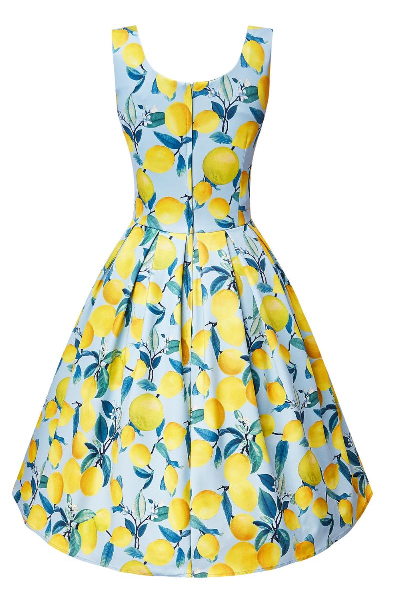 Amanda Dress: Lemons