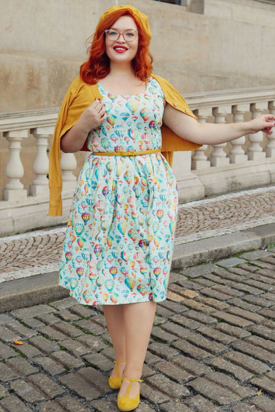 Amanda Swing Dress: Hot Air Balloon Festival