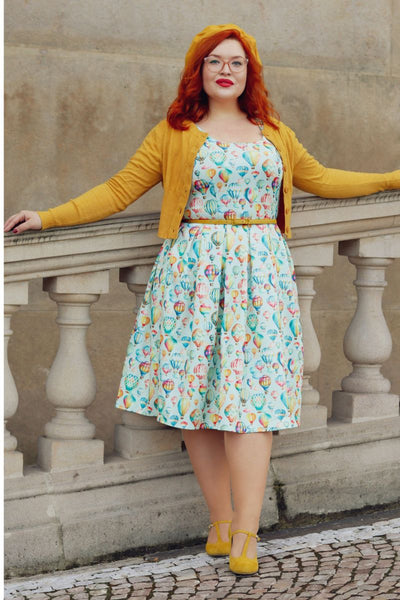 Amanda Swing Dress: Hot Air Balloon Festival