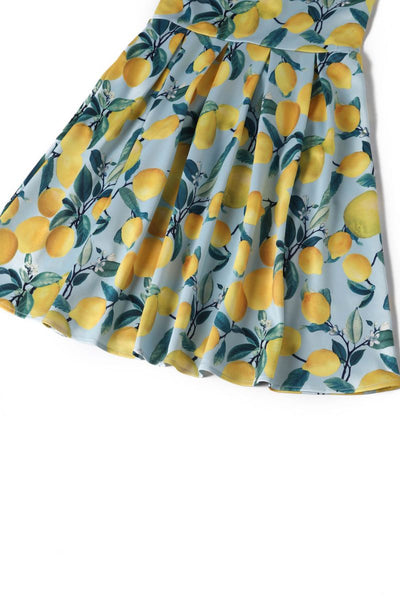 Children Amanda Swing Dress: Lemons