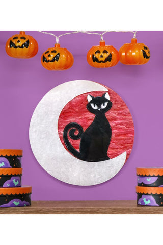 Cara the Halloween Kitty Wall Art