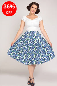 Matilde Pretty Roses Swing Skirt