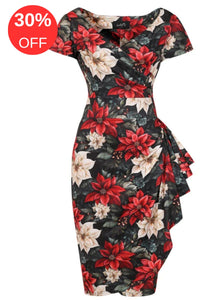 Elsie Dress - Poinsettia