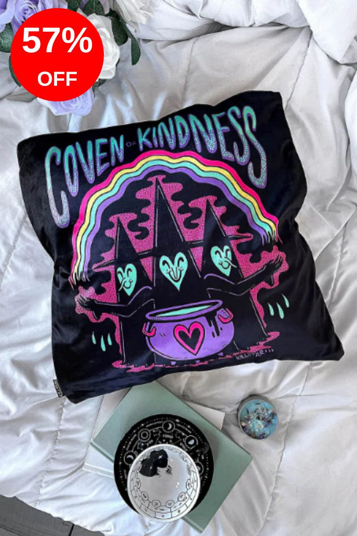 Coven of kindness Cushion Cover