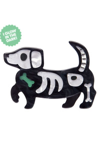 Doggo Darkness Brooch