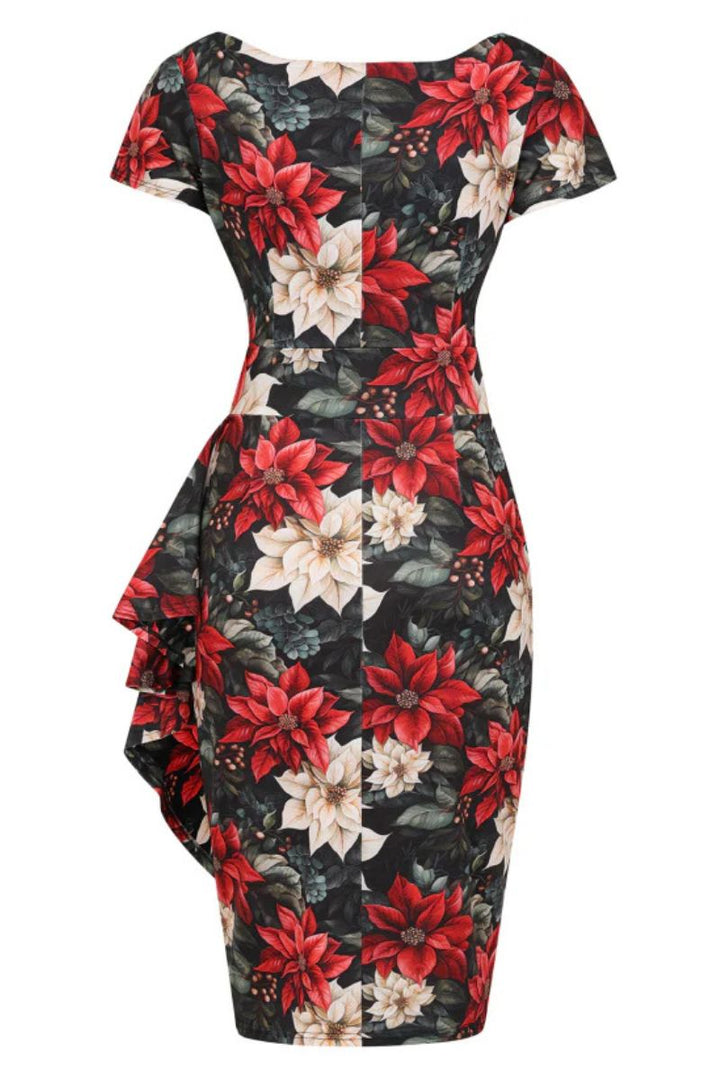 Elsie Dress - Poinsettia