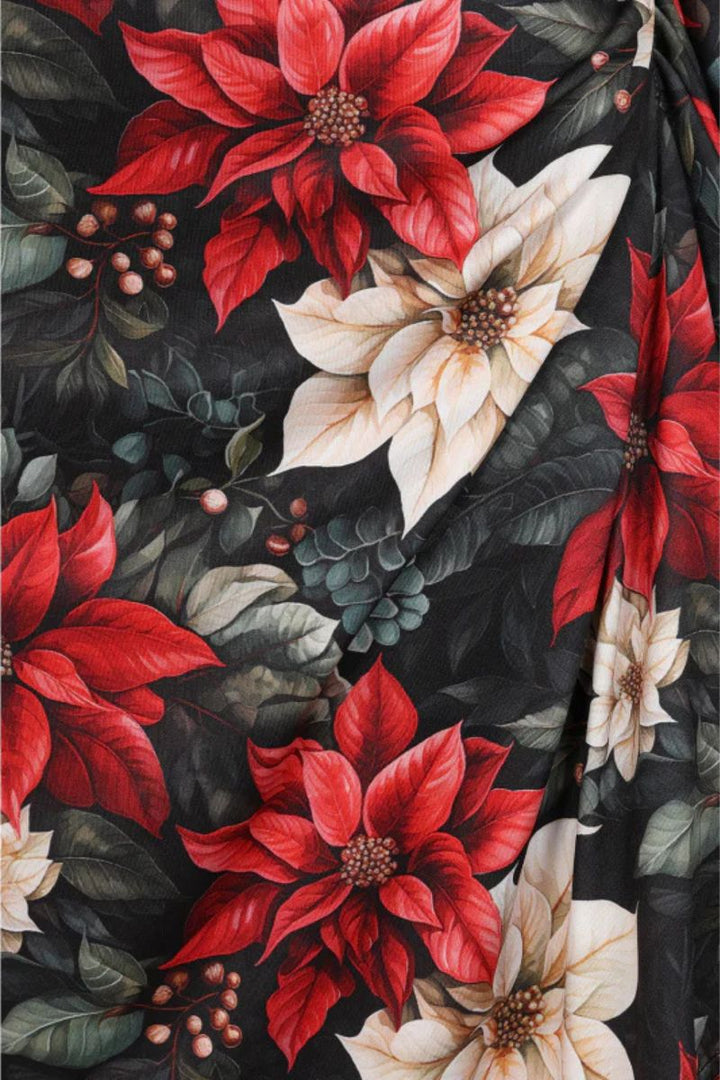 Elsie Dress - Poinsettia