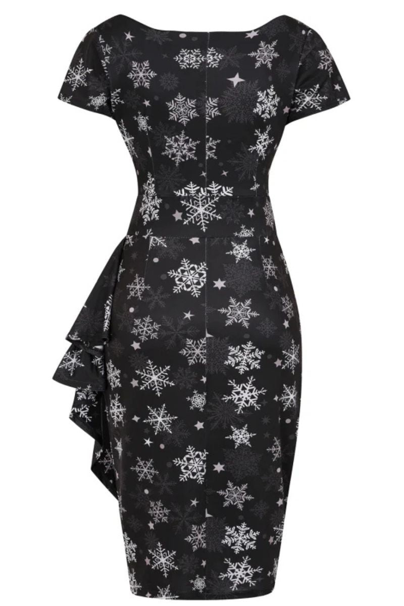 Elsie Dress - Snowflakes