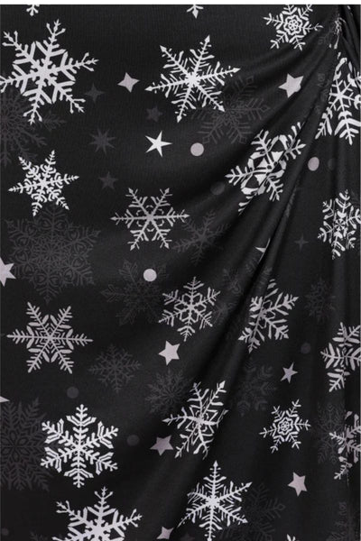 (PRE ORDER) Elsie Dress - Snowflakes