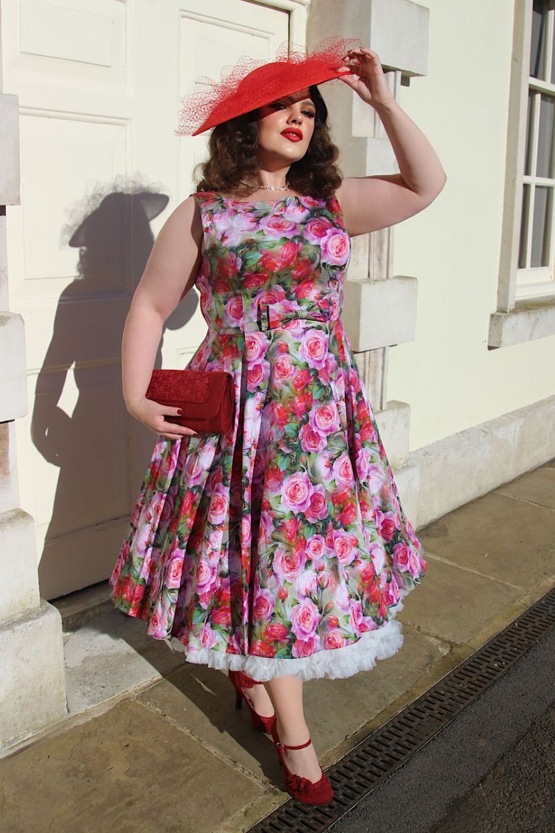 Lola Floral Swing Dress