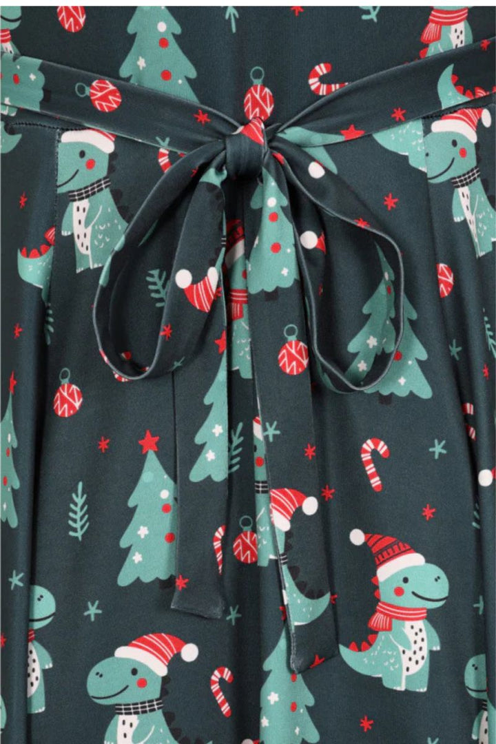 Lyra Dress - Cute Xmas Dino