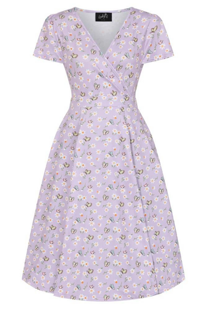 Lyra Dress - Butterfly Daisy