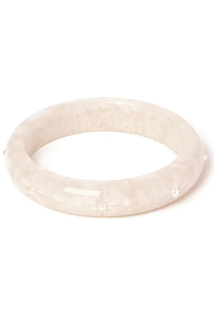 Midi Frosted Pearls Bangle