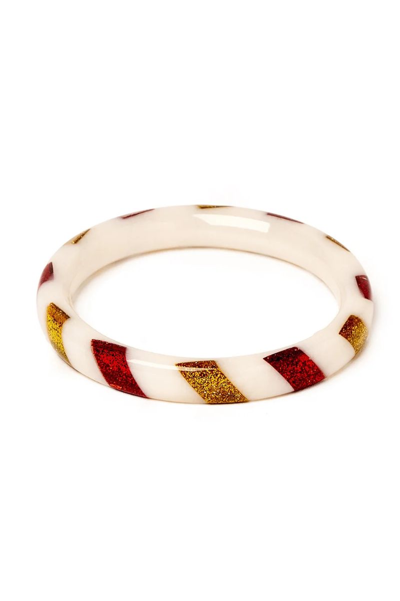 Narrow Candy Cane Bangle