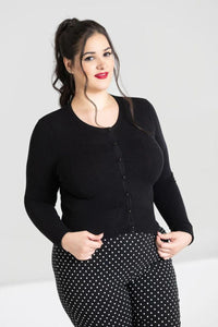 Paloma Cardigan: Black