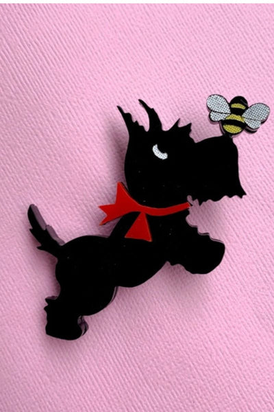 Scottie Dog Brooch