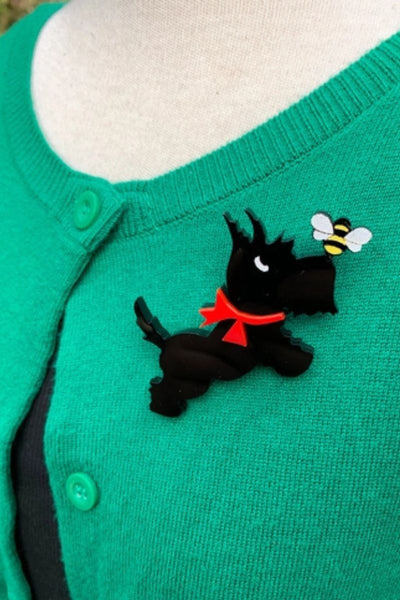 Scottie Dog Brooch