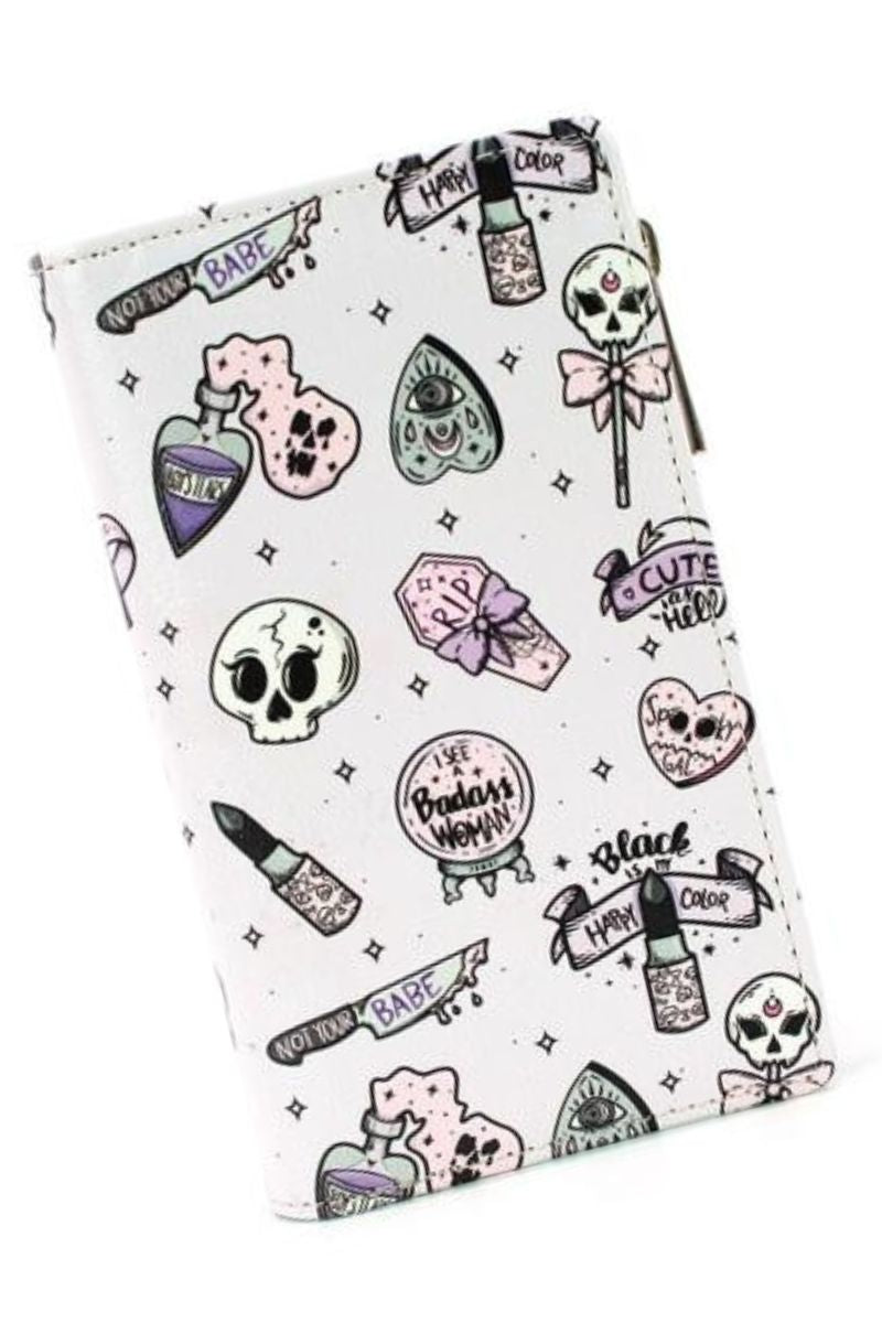 Spooky Girl Wallet in Vinyl