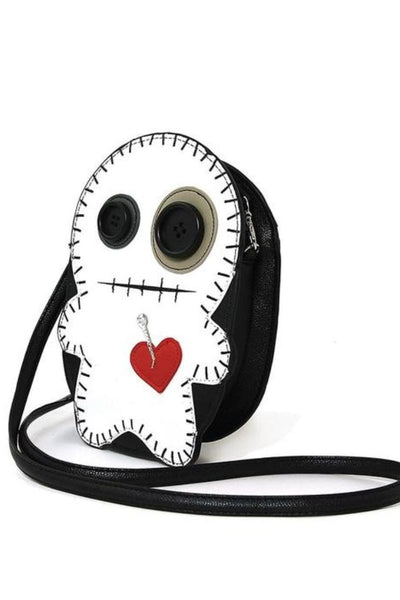 Stitched Voodoo Doll Mini Crossbody Bag