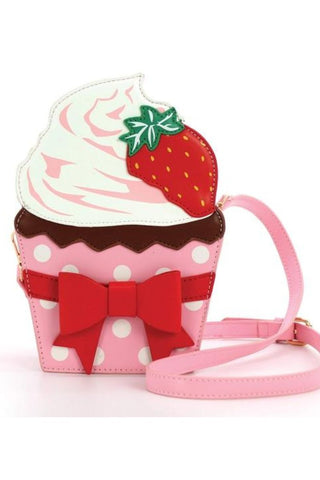 Strawberry Cupcake Mini Crossbody Bag