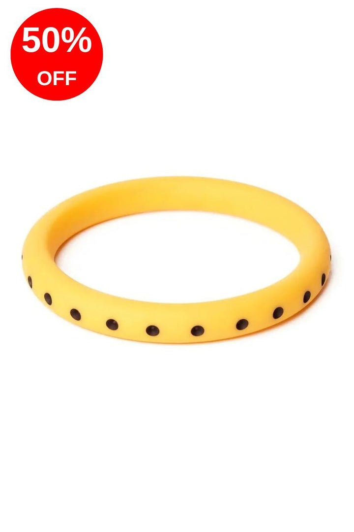 Narrow Pineapple Matte Bangle