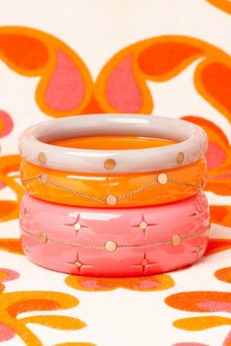 Wide Cosmo Wire Bangle