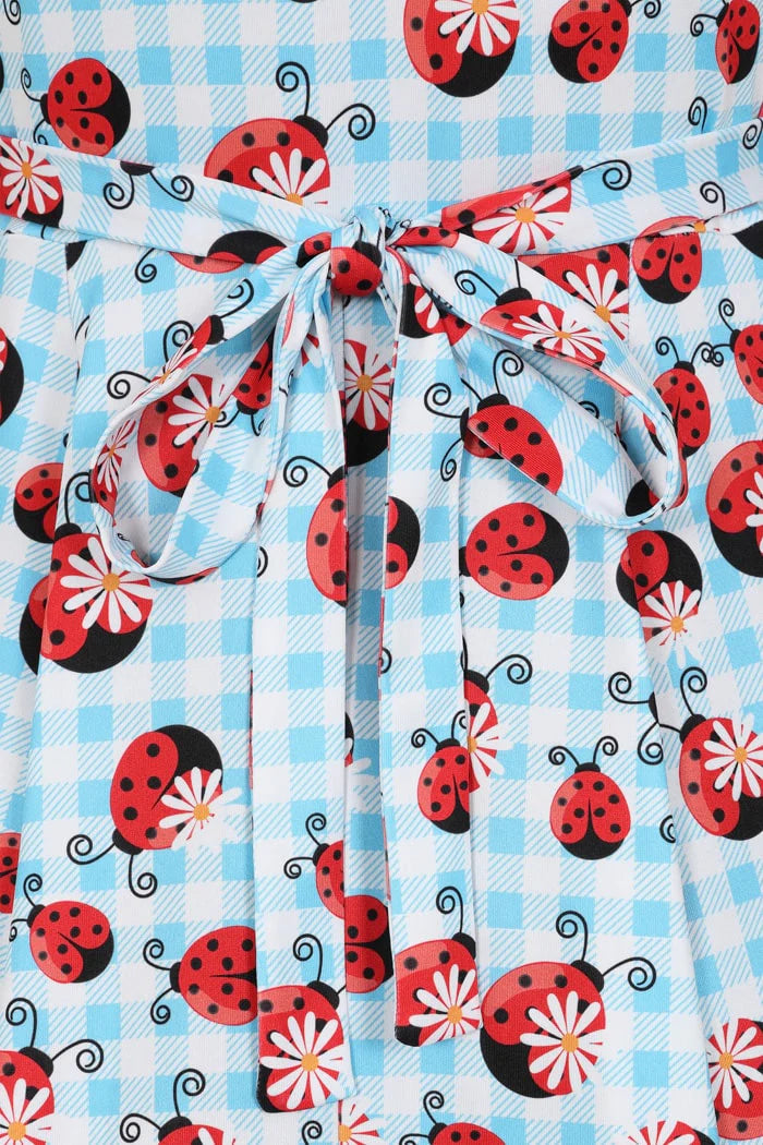 Lyra Dress - Ladybird Gingham