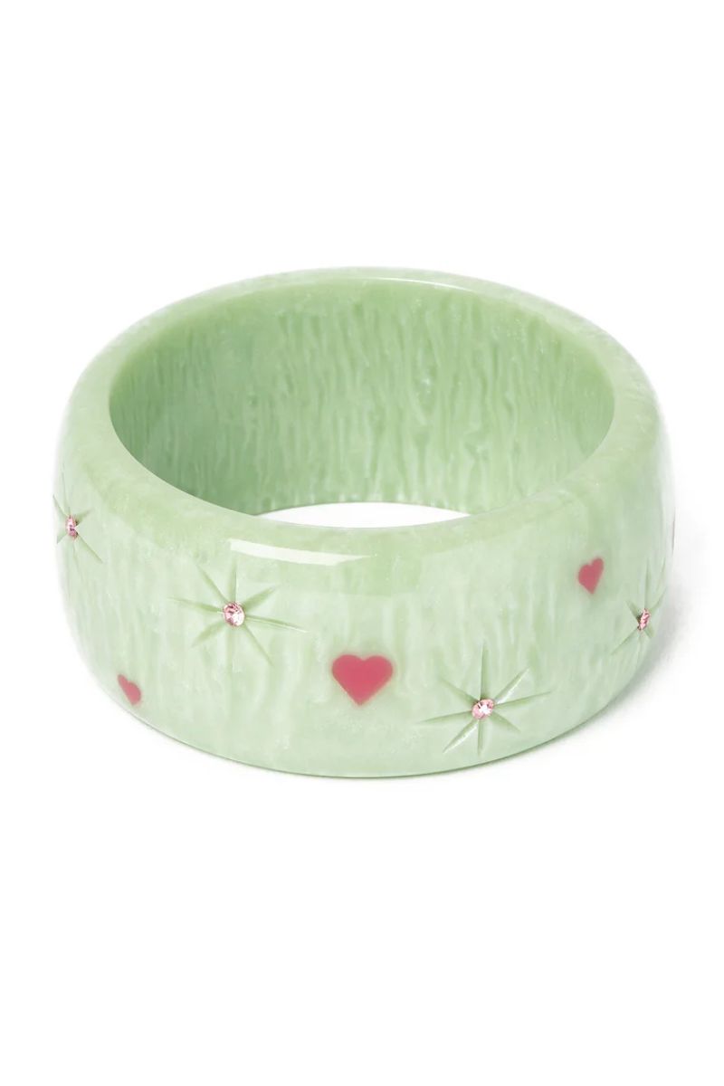 Extra Wide Sweet Pea Starburst Bangle